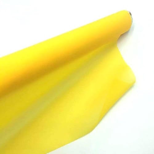Yinxi 1pc Gelb Siebdruck Mesh 200/M230M/250M/280M/300M/350M/380M/420M Polyester 120cm Breite Siebdruck Mesh Stoff (Color : 1 Meter, Size : 100T 250Mesh) von Yinxi