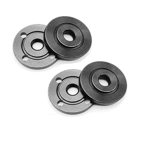 Yinxi 2 Paar Winkelschleifer, Innen- und Außenflanschmutter, Zubehör, Gewinde-Ersatzwerkzeuge für Trennscheiben mit 20 mm und 22 mm Bohrung von Yinxi