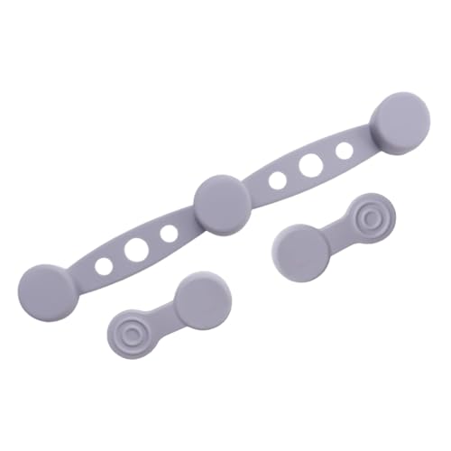 Luftfritteusen-Silikonschnalle, Luftfritteusen-Magnetverschluss, magnetische Schnalle, Backpapierhalter, hochtemperaturbeständig, verhindert, dass Papier Lebensmittel abdeckt von Yiohejy