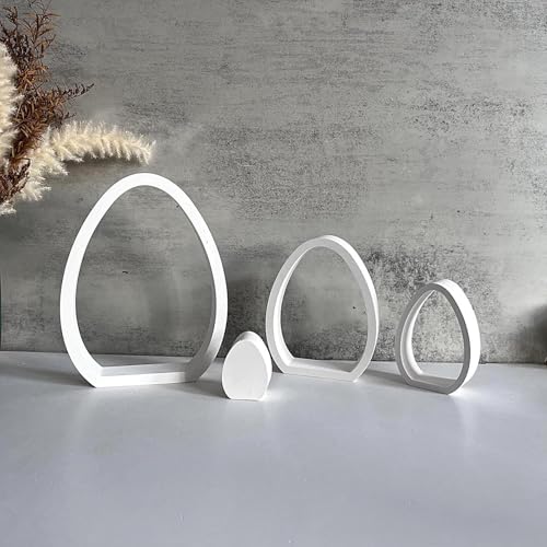 Osterei Kerzenhalter Silikonform, Silikon Gießform Ostern, Ostern Ei Silikonform, Silikonform Frühling, Hohle Ei Seifen Gips Gussformen, Antihaft Kerzen Bastelform Ornament Osterei Kerzenhalter Silikonform, Silikon Gießform Ostern, Ostern Ei Silikonform, Silikonform Frühling, Hohle Ei Seifen Gips Gussformen, Antihaft Kerzen Bastelform Ornament von Yiohejy