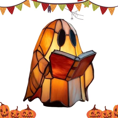 Yiohejy Halloween Lampe, Leuchtende Geisterfigur, LED Deko Niedlich Für Schlafzimmer Kinderzimmer Flur Haus Urlaub Baby Mädchen Yiohejy Halloween Lampe, Leuchtende Geisterfigur, LED Deko Niedlich Für Schlafzimmer Kinderzimmer Flur Haus Urlaub Baby Mädchen von Yiohejy