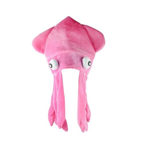 Yiohejy Oktopushut, lustige Marine Animal Toth Dress Accessoire für Erwachsene und Kinder, mehrfarbige Tintenfisch -Meeretier -Halloween -Kostümhut, für Kostümpartys, Karneval und Halloween Yiohejy Oktopushut, lustige Marine Animal Toth Dress Accessoire für Erwachsene und Kinder, mehrfarbige Tintenfisch -Meeretier -Halloween -Kostümhut, für Kostümpartys, Karneval und Halloween von Yiohejy