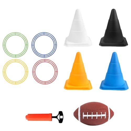 Yiohejy Ring-Wurf-Spielzeug, Ring-Wurf-Spiel, Outdoor-Yard-Spiel, Hinterhof-Wurfspiel, 12 Wurfringe, Garten-Rasenspiel für Kinder und Erwachsene Yiohejy Ring-Wurf-Spielzeug, Ring-Wurf-Spiel, Outdoor-Yard-Spiel, Hinterhof-Wurfspiel, 12 Wurfringe, Garten-Rasenspiel für Kinder und Erwachsene von Yiohejy