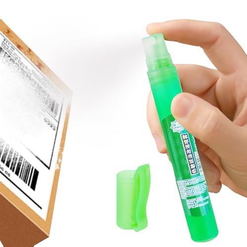 Yiohejy Weiße Korrekturflüssigkeit,Thermopapier Datenschutz Eraser,Thermapapierbeschichtungsspray, Für Die Abdeckung Sensibler Informationen Über Dokumente Und Versandadressen von Yiohejy