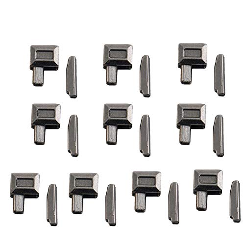 Metall-Reißverschluss-Einsteckstift, Reißverschluss-Reparatur-Set, Reißverschlussschieber, Ersatzreißverschluss, Ail Pin Reparatur, Reißverschlussbuchse für Metall-Reißverschluss-Reparatur, Nähen, von Yiokii