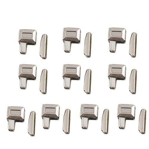 Metall-Reißverschluss-Einsteckstift, Reißverschluss-Reparatur-Set, Reißverschlussschieber, Ersatzreißverschluss, Ail Pin Reparatur, Reißverschlussbuchse für Metall-Reißverschluss-Reparatur, Nähen, von Yiokii