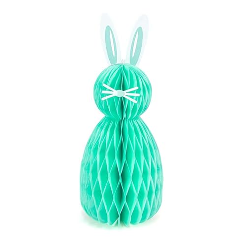 Yiokii Wabenpapier Ostern Deko Ostereier Zum Aufhängen 3D-hase Osterdeko Osterhase Dekoration Aus Seidenpapier Wabenpapier Ostern Deko Zum Aufhängen Für Modern/Deko Frühling/Pastell Party Deko von Yiokii