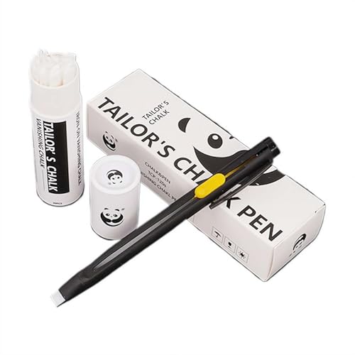Yiokii Wärmelöschbarer Stoffmarker zum Nähen, Sticken, Quilten, Waschbarer Löschbarer Austauschbarer Nachfüllmarker Stift für viele Stoffe, Kreidestift DIY Nähwerkzeuge für Baumwolle, Strickstoffe Yiokii Wärmelöschbarer Stoffmarker zum Nähen, Sticken, Quilten, Waschbarer Löschbarer Austauschbarer Nachfüllmarker Stift für viele Stoffe, Kreidestift DIY Nähwerkzeuge für Baumwolle, Strickstoffe von Yiokii