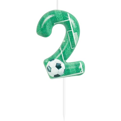 Yiran Fußball Geburtstag Kuchenkerzenund hohen grünen digitalen Kuchenkerzen, Geburtstagsdeko2 Jungen, 2.Geburtstagsdeko Fußball Kerze,Dekoration für Fußball Sport Thema Geburtstag Yiran Fußball Geburtstag Kuchenkerzenund hohen grünen digitalen Kuchenkerzen, Geburtstagsdeko2 Jungen, 2.Geburtstagsdeko Fußball Kerze,Dekoration für Fußball Sport Thema Geburtstag von Yiran