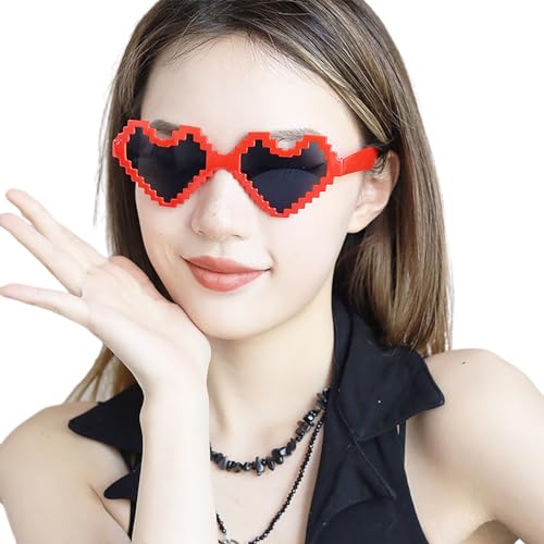 Yisawroy Halloween-Party-Brille, Sonnenbrille, Valentinstag, lustige Halloween-Party, Neuheit, Halloween-Brille, einzigartige Sonnenbrille von Yisawroy