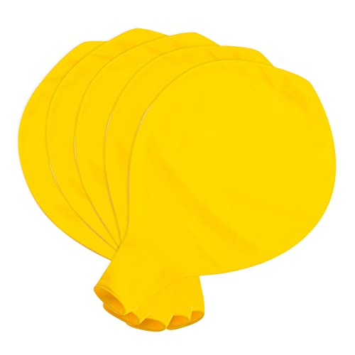10 Riesen Luftballons Gelb,36 Zoll XXL Luftballons Gelb, Grosse Luftballons,Großer Helium Ballons, 36 Zoll Riesen Helium Luftballons für Geburtstag Feiern, Festivals, Karneval, Hochzeit von Yishamei