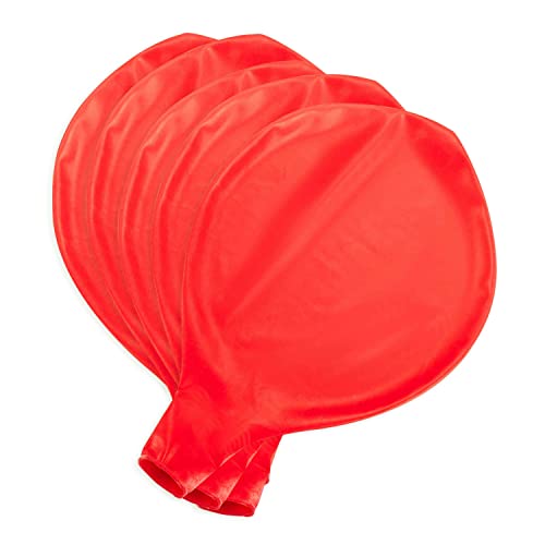 10 Riesen Luftballons Rot,36 Zoll XXL Luftballons Rot, Grosse Luftballons,Großer Helium Ballons, 36 Zoll Riesen Helium Luftballons für Geburtstag Feiern, Festivals, Karneval, Hochzeit von Yishamei