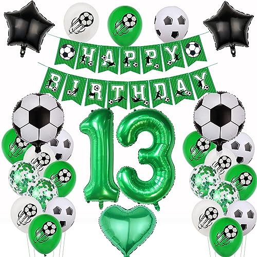 13. Luftballons Fußball 13 Geburtstag Deko Fussball Luftballon 13. Geburtstag Grün 13 Ballon Fußball Geburtstagsdeko Jungen 13 Jahr Fußball Helium Ballon 13 Junge für Party 13. Luftballons Fußball 13 Geburtstag Deko Fussball Luftballon 13. Geburtstag Grün 13 Ballon Fußball Geburtstagsdeko Jungen 13 Jahr Fußball Helium Ballon 13 Junge für Party von Yishamei