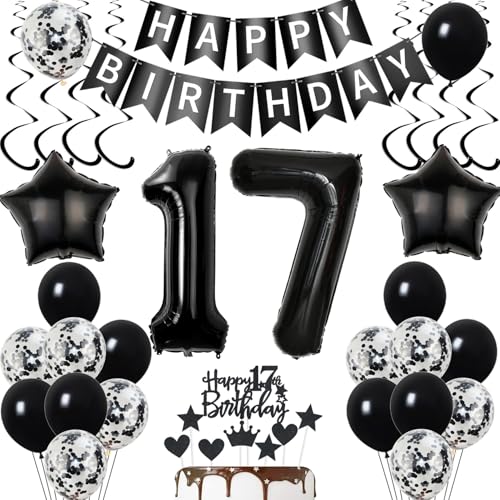 deko 17. geburtstag mädchen Junge deko Schwarz ballon 17. geburtstag deko mädchen Junge luftballon 17. Junge Tortendeko Schwarz geburtstagsdeko 17 Jahre Tortendeko 17 Junge deko 17. geburtstag mädchen Junge deko Schwarz ballon 17. geburtstag deko mädchen Junge luftballon 17. Junge Tortendeko Schwarz geburtstagsdeko 17 Jahre Tortendeko 17 Junge von Yishamei