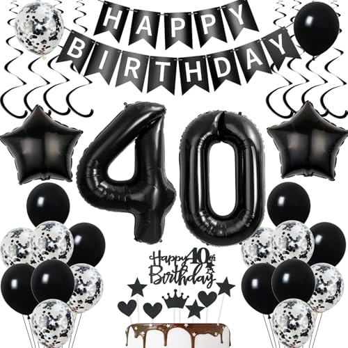 deko 40. geburtstag Frauen Mann deko Schwarz ballon 40. geburtstag deko Frau Mann luftballon 40. Tortendeko Schwarz geburtstagsdeko 40 Jahre Tortendeko 40 Männer deko 40. geburtstag Frauen Mann deko Schwarz ballon 40. geburtstag deko Frau Mann luftballon 40. Tortendeko Schwarz geburtstagsdeko 40 Jahre Tortendeko 40 Männer von Yishamei