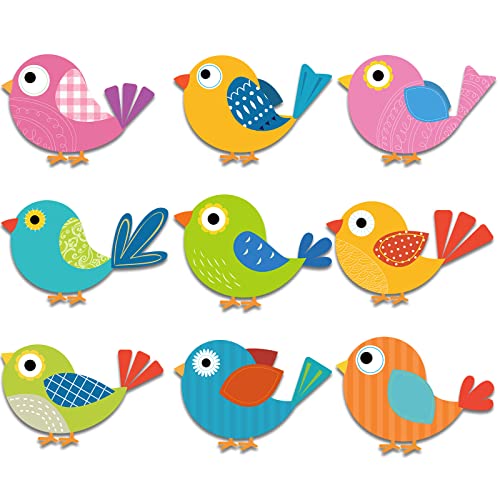 45 Stück Boho-Vögelausschnitte Dekoration, bunte Vogel-Papierausschnitte, Boho-Frühling, Klassenzimmer, Dekoration mit Klebepunkt, Punkte für Pinnwand, Schule, Frühling, Geburtstag, Partyzubehör 45 Stück Boho-Vögelausschnitte Dekoration, bunte Vogel-Papierausschnitte, Boho-Frühling, Klassenzimmer, Dekoration mit Klebepunkt, Punkte für Pinnwand, Schule, Frühling, Geburtstag, Partyzubehör von Yisong