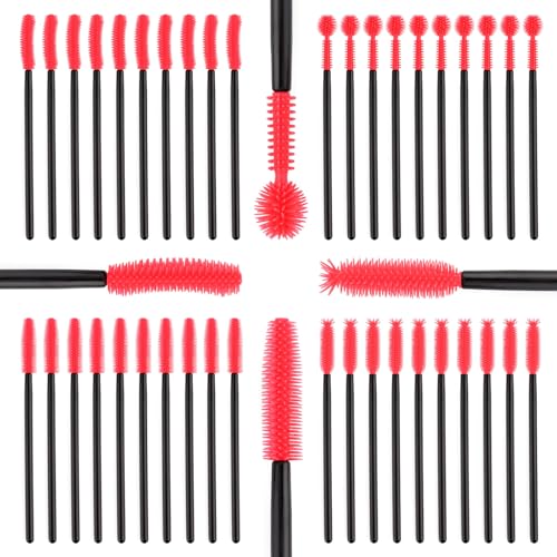 Yitexin 40-teiliges Nähmaschinen-Reinigungsbürsten-Set, wiederverwendbare dichte Borsten, Silikon-Reinigungsbürste, Nähzubehör, kleine Reinigungsbürsten für enge Räume (4 Arten) von Yitexin