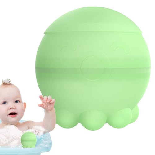 Yiurse Kleine Oktopus-Wasserballons,Wasserballons Oktopus | Niedliche Wasserballon-Spielzeuge,Wiederverwendbare Wasserballons für Kinder und Erwachsene, nachfüllbare Silikon-Wasserbälle, schnell von Yiurse