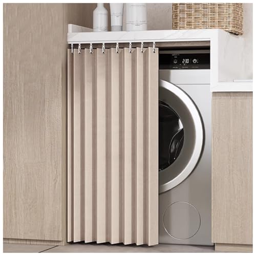 Yiustldd Verdunkelnde Kurzgardinen, Sonnenschutz, pflegeleicht für Schränke unter der Spüle,Braun,140X100CM Yiustldd Verdunkelnde Kurzgardinen, Sonnenschutz, pflegeleicht für Schränke unter der Spüle,Braun,140X100CM von Yiustldd