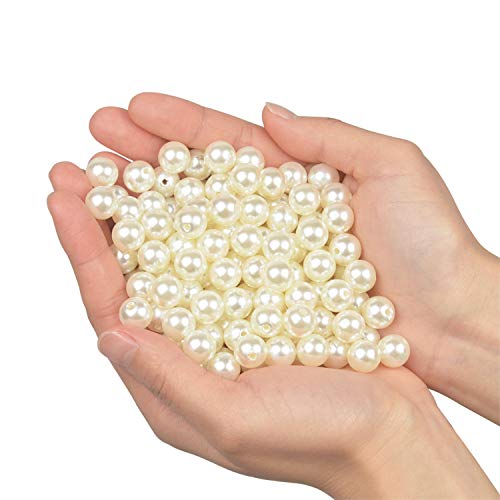 Perlen zum auffädeln lose Perlen für armbänder 180Stück 12mm poliert Perlen für Christmas decoration/Vase Füllstoffe/DIY Schmuck Halsketten/Kleidung Dekoration/Hochzeit/Geburtstag Party(Elfenbein12mm) Perlen zum auffädeln lose Perlen für armbänder 180Stück 12mm poliert Perlen für Christmas decoration/Vase Füllstoffe/DIY Schmuck Halsketten/Kleidung Dekoration/Hochzeit/Geburtstag Party(Elfenbein12mm) von Yixuan