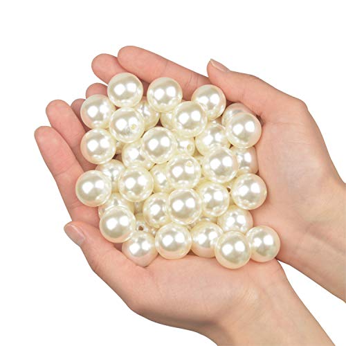 Perlen zum auffädeln lose Perlen für armbänder 45 Stück 20mm poliert Perlen für Christmas decoration/Vase Füllstoffe/DIY Schmuck Halsketten/Kleidung Dekoration/Hochzeit/Geburtstag Party(Elfenbein20mm) Perlen zum auffädeln lose Perlen für armbänder 45 Stück 20mm poliert Perlen für Christmas decoration/Vase Füllstoffe/DIY Schmuck Halsketten/Kleidung Dekoration/Hochzeit/Geburtstag Party(Elfenbein20mm) von Yixuan
