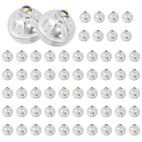Yizhet LED Ballonlichter Bunt – 60 Mini LED Lichter für Papier Laternen, Hochzeit, Halloween, Weihnachten, Party, Geburtstag (Bunt) von Yizhet