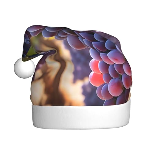 Weihnachtsmütze für Erwachsene, festliche Weihnachtsmütze mit Bommel, unisex, Urlaubsmütze für Weihnachtsfeiern. von Yizhiyz