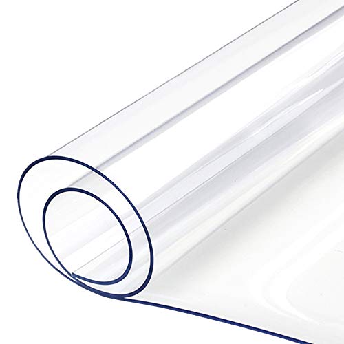 Yizunnu Transparente PVC-Tischdecke, wasserdicht, weiches Glas, transparent, 60 x 120 cm Yizunnu Transparente PVC-Tischdecke, wasserdicht, weiches Glas, transparent, 60 x 120 cm von Yizunnu
