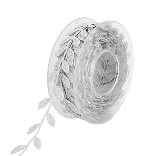 1 Rolle Blattband zum Basteln, künstliches grünes goldenes Herbstlaub, Bänder, Geschenke, Verpackung, Hochzeit, Kinder, Duschdekoration, Blattband, Zierspule, Blattband, Rolle für 1 Rolle Blattband zum Basteln, künstliches grünes goldenes Herbstlaub, Bänder, Geschenke, Verpackung, Hochzeit, Kinder, Duschdekoration, Blattband, Zierspule, Blattband, Rolle für von Yjcnelcr