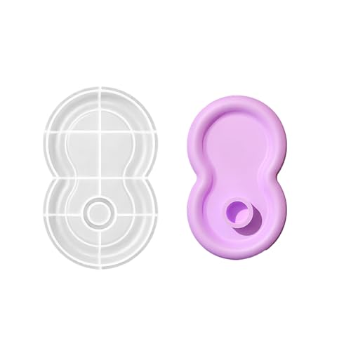 Silikonformen für Displays und Heimdekorationen, glatte Oberflächen, Silikonform-Set für Epoxidharz-Tabletts Silikonformen für Displays und Heimdekorationen, glatte Oberflächen, Silikonform-Set für Epoxidharz-Tabletts von Yjcnelcr