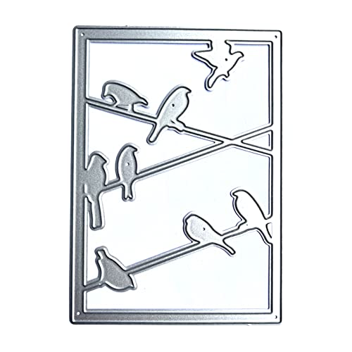 Yjcnelcr Creativity Branch Metall-Stanzschablone für Scrapbooking, Prägewerkzeug, Papieralbum von Yjcnelcr