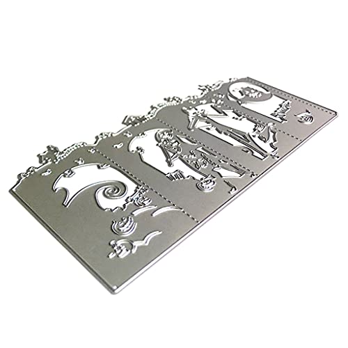 Yjcnelcr Halloween 3D Kürbis Metall Stanzformen Schablone Scrapbook Album von Yjcnelcr