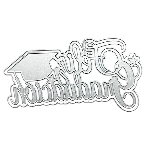 Yjcnelcr Metall-Stanzformen zum Schulabschluss, geprägt, Scrapbooking, Verzierung, Papierbastelschablone von Yjcnelcr