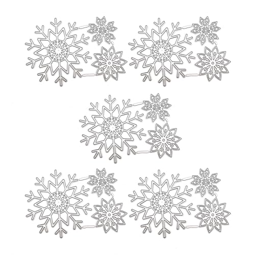 Yjcnelcr Weihnachts-Prägeschablonen für Kartenherstellung, Scrapbooking, Tagebuch, Weihnachten, Stanzform aus Karbonstahl von Yjcnelcr