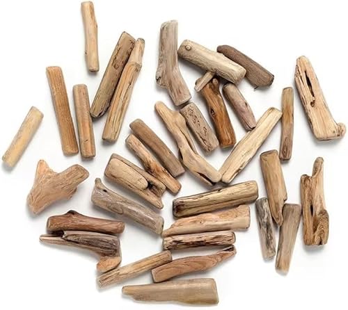 20 Stück natürliche Treibholzstücke, Zweigscheiben, Bastelstäbe, Stranddekoration, Bastelbedarf 20 Stück natürliche Treibholzstücke, Zweigscheiben, Bastelstäbe, Stranddekoration, Bastelbedarf von Yjemle