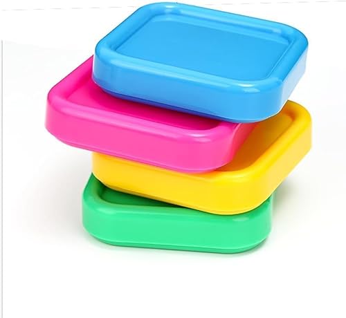 Quadratische magnetische Nadelkissen, Anti-Verlust-Nähnadel-Nadel-Aufbewahrungshalter, magnetischer Pinnnadelhalter zum Nähen, Quilten, DIY-Projekte, Kunststoff-Pinnkissen (zufällige Farbe) von Yjemle