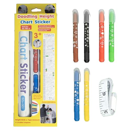 Yjkedfh Höhenmessgerät für die Wand | Zum Bemalen Höhenmesser Wanddeko - Kinderzimmer Spielzimmer Wandsticker Yjkedfh Höhenmessgerät für die Wand | Zum Bemalen Höhenmesser Wanddeko - Kinderzimmer Spielzimmer Wandsticker von Yjkedfh