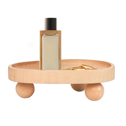 Yjkedfh Schmuck Organizer Ablage | Kleine Schmuckschale Holz Ohrring Ablage - Aufbewahrungsbox Ordnungshilfe Für Wohnung Nachttisch Schreibtisch Kommode Schlafzimmer Schminktisch Yjkedfh Schmuck Organizer Ablage | Kleine Schmuckschale Holz Ohrring Ablage - Aufbewahrungsbox Ordnungshilfe Für Wohnung Nachttisch Schreibtisch Kommode Schlafzimmer Schminktisch von Yjkedfh