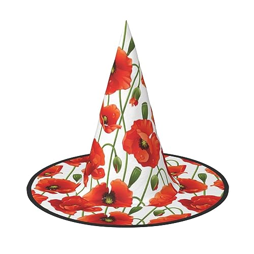 Yjwuk Blume, Halloween-Hut, Halloween-Dekoration, Karnevalszubehör, Dekoration für Gartenparty im Freien von Yjwuk