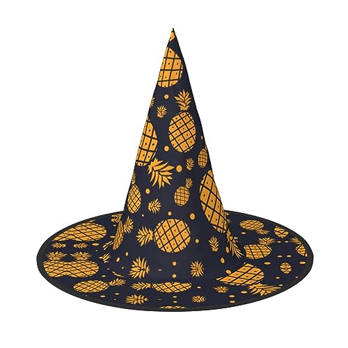 Yjwuk Goldener Ananas-Druck, Halloween-Dekoration, Karnevals-Zubehör, Dekoration für Gartenparty im Freien Yjwuk Goldener Ananas-Druck, Halloween-Dekoration, Karnevals-Zubehör, Dekoration für Gartenparty im Freien von Yjwuk