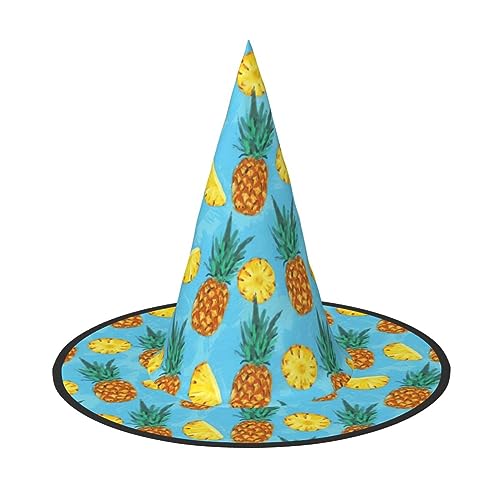 Yjwuk Halloween-Hut mit frischem Ananas-Druck, Halloween-Dekorationen, Karnevalszubehör, Dekoration für Gartenpartys im Freien Yjwuk Halloween-Hut mit frischem Ananas-Druck, Halloween-Dekorationen, Karnevalszubehör, Dekoration für Gartenpartys im Freien von Yjwuk