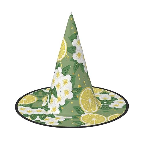 Yjwuk Halloween-Hut mit frischem Zitronen-Druck, Halloween-Dekorationen, Karnevalszubehör, Dekoration für Gartenpartys im Freien Yjwuk Halloween-Hut mit frischem Zitronen-Druck, Halloween-Dekorationen, Karnevalszubehör, Dekoration für Gartenpartys im Freien von Yjwuk