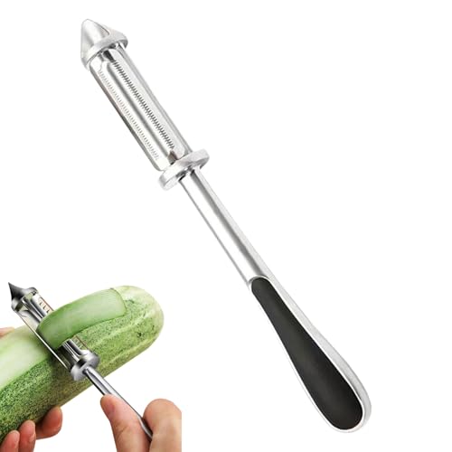 Ylnailky Kartoffelschäler schäler - Drehbarer Edelstahl-Schäler - Ergonomisches rutschfestes Werkzeug für Schälen von, Hobeln, Kochen und Lebensmittelverarbeitung in Küchen und Restaurants Ylnailky Kartoffelschäler schäler - Drehbarer Edelstahl-Schäler - Ergonomisches rutschfestes Werkzeug für Schälen von, Hobeln, Kochen und Lebensmittelverarbeitung in Küchen und Restaurants von Ylnailky