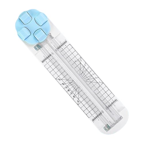 Ylnailky Papierschneider mit Schieber | 4-in-1 Multifunktioneller Papierschneider - Gutschein- und für Weihnachtsbüro Klassenzimmer Empfang Scrapbook Verpackung Geschenke Ylnailky Papierschneider mit Schieber | 4-in-1 Multifunktioneller Papierschneider - Gutschein- und für Weihnachtsbüro Klassenzimmer Empfang Scrapbook Verpackung Geschenke von Ylnailky