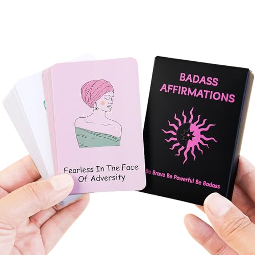 Ylnailky Positive Affirmations Karten,60 Stück Tägliche Selbstliebe Achtsamkeitskarten - Motivierende Zitate Für Meditation Ziele Arbeit Yoga Reisen Mütter Teens Ylnailky Positive Affirmations Karten,60 Stück Tägliche Selbstliebe Achtsamkeitskarten - Motivierende Zitate Für Meditation Ziele Arbeit Yoga Reisen Mütter Teens von Ylnailky
