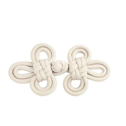10 Paar chinesische Knoten, handgefertigt, Froschknöpfe, Verschlussknoten, Nähknöpfe, Verschlüsse für Cheongsam Tang-Anzug, Strickjacke, Pullover, Umhang, Mäntel, Kostüme, Outfit, Nähen, cremeweiß 10 Paar chinesische Knoten, handgefertigt, Froschknöpfe, Verschlussknoten, Nähknöpfe, Verschlüsse für Cheongsam Tang-Anzug, Strickjacke, Pullover, Umhang, Mäntel, Kostüme, Outfit, Nähen, cremeweiß von YlobdolY