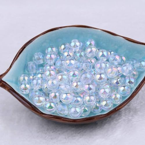 1000 Pillen Acryl Perlen farbige lose Perlen handgemachte Perlen DIY gewebte Armband Materialien Tür Vorhänge bis 10mm Transparent Phantom AB Kugeln/Kreativ DIY, Transparent 1000 Pillen Acryl Perlen farbige lose Perlen handgemachte Perlen DIY gewebte Armband Materialien Tür Vorhänge bis 10mm Transparent Phantom AB Kugeln/Kreativ DIY, Transparent von YlobdolY