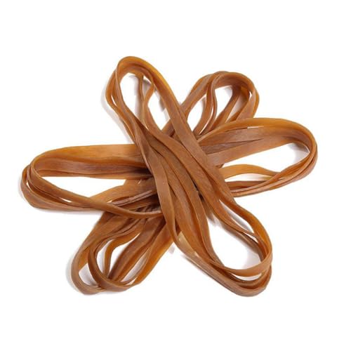 50 Stück robuste, extra große Gummibänder, 30 × 1 × 0,14 cm, multifunktional, stabil, stark, elastisch, lange Wickelbänder für Büro, Zuhause, Outdoor, Aktenordner 50 Stück robuste, extra große Gummibänder, 30 × 1 × 0,14 cm, multifunktional, stabil, stark, elastisch, lange Wickelbänder für Büro, Zuhause, Outdoor, Aktenordner von YlobdolY