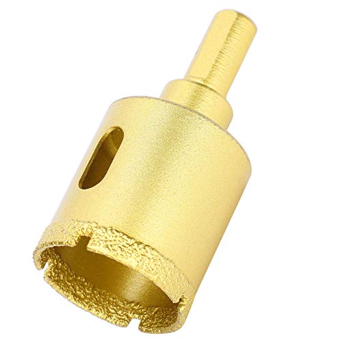 5pcs Lochsägen Bohrbit, Granitkeramikbeton -Marmorbohrwerkzeuge, 32 -mm -Bohrerschneider mit effizientem Chip -Loch -Design, für Elektrobohrer und Bankbohrer, von Ylwxzenith