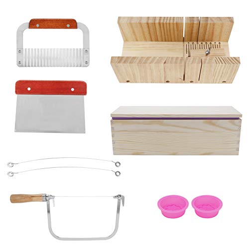 9PCS DIY soaps Making Kit with 1200ml Silicone and Wood Bread cutting machine 9PCS DIY soaps Making Kit with 1200ml Silicone and Wood Bread cutting machine von Ylwxzenith